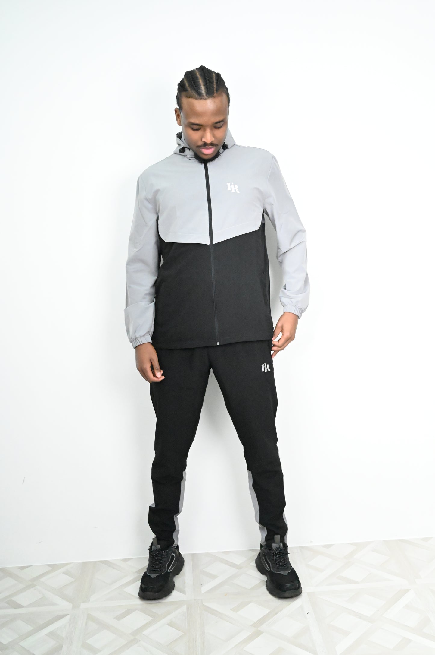 Stealth Black/Grey Sweatpants