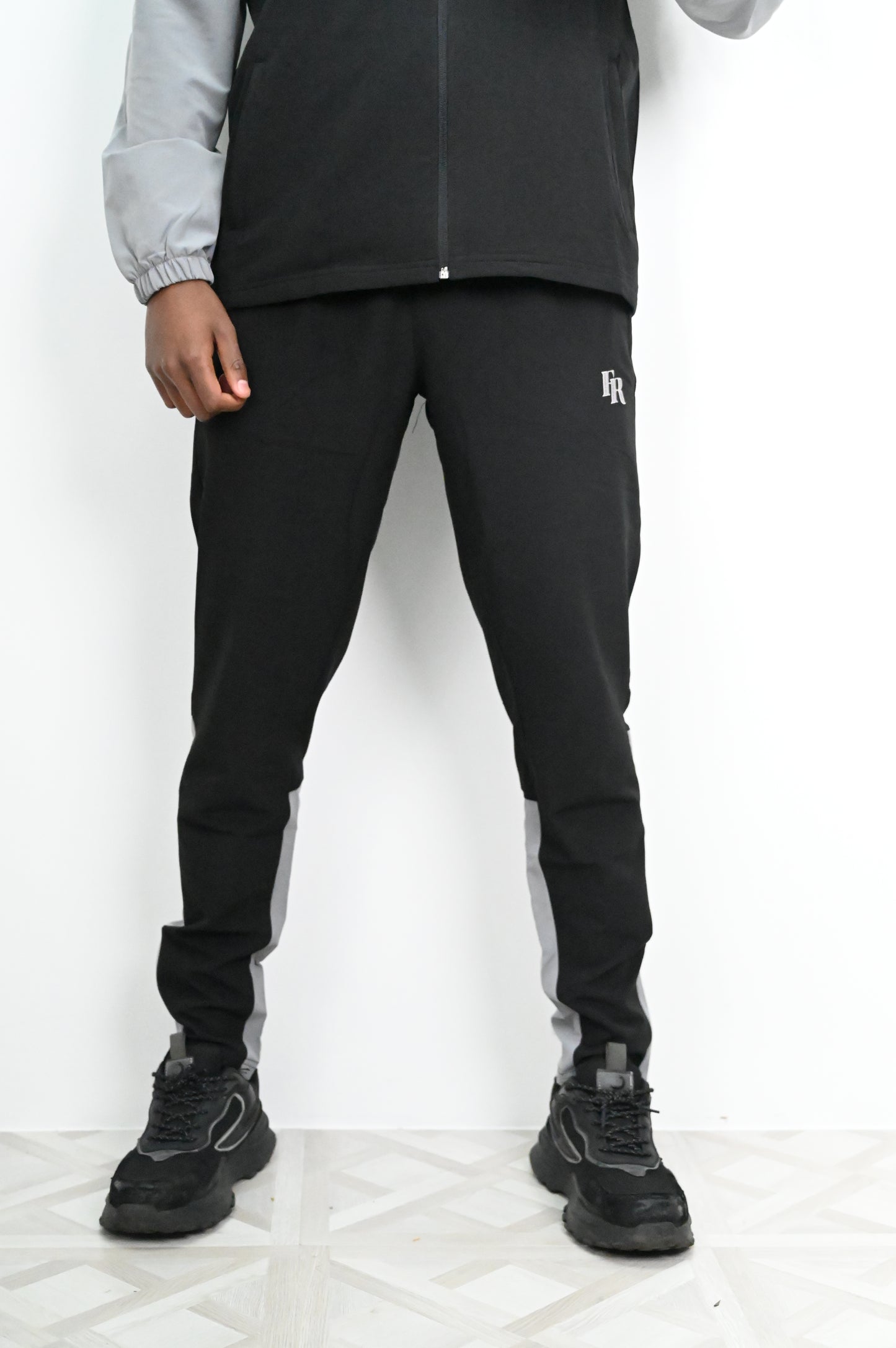 Stealth Black/Grey Sweatpants